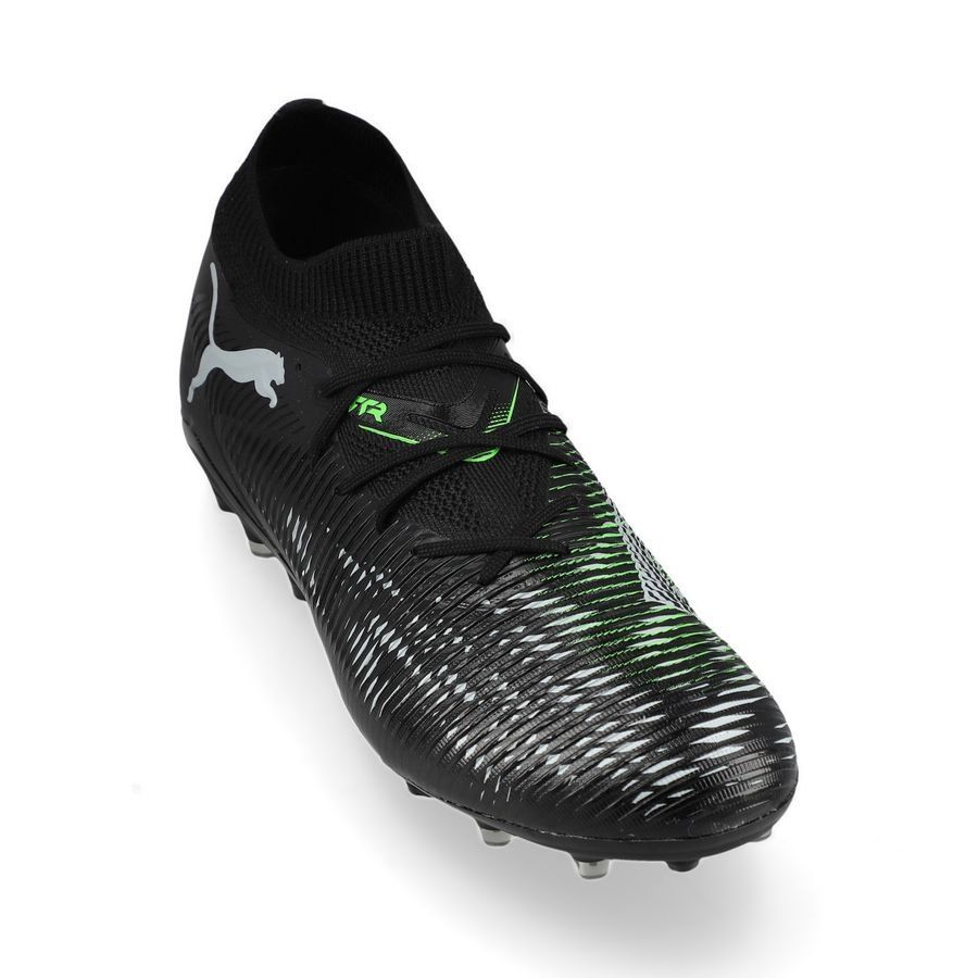 PUMA Future 8 Match MG Eclipse - Noir/Cool Light Gray/Vert
