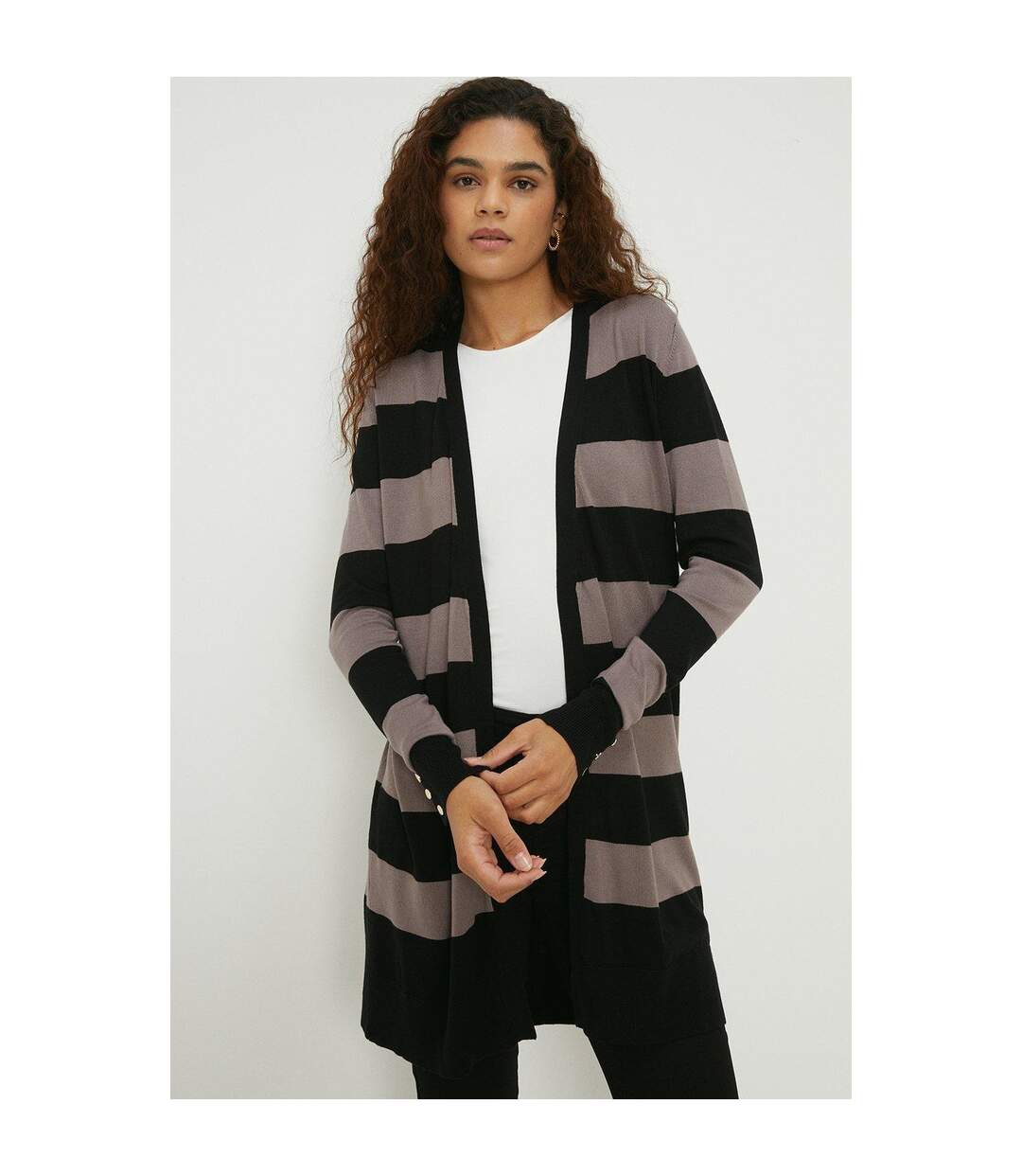 Dorothy Perkins - Cardigan - Femme (Noir / Gris) - UTDP4086