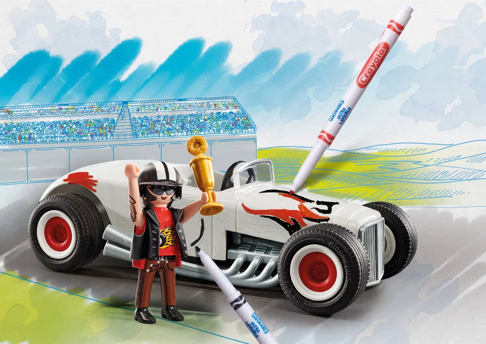 CRAYOLA - VOITURE DE COURSE - 71376