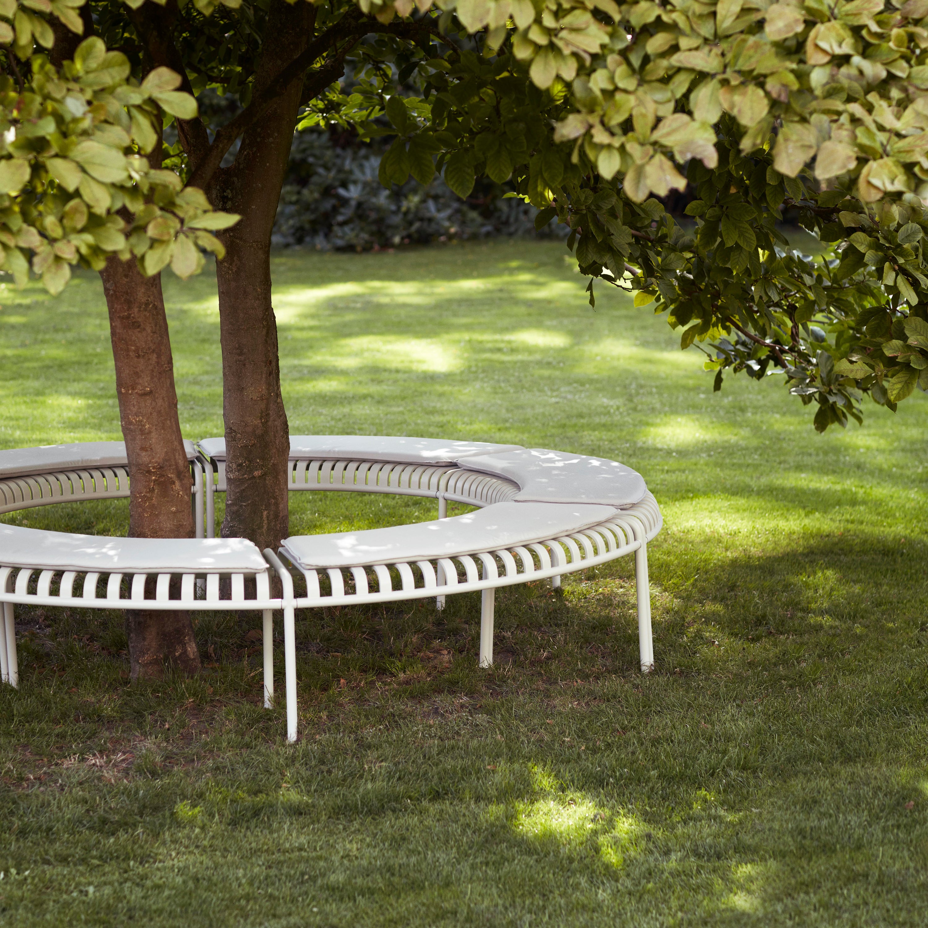 HAY Palissade Park Tuinbank - Set van 2 - Sky Grey