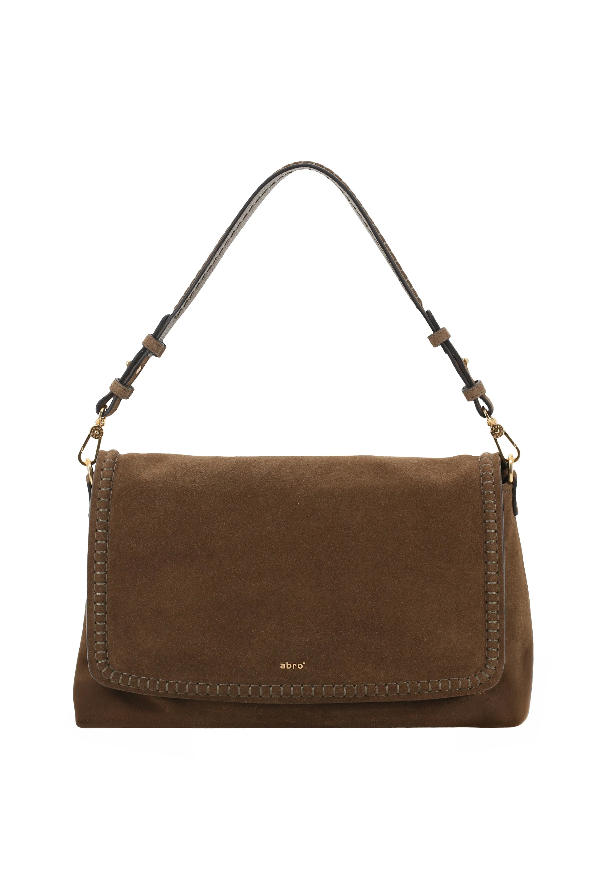Shoulder bag SIGNATURE BIG Leather SUEDE Standard