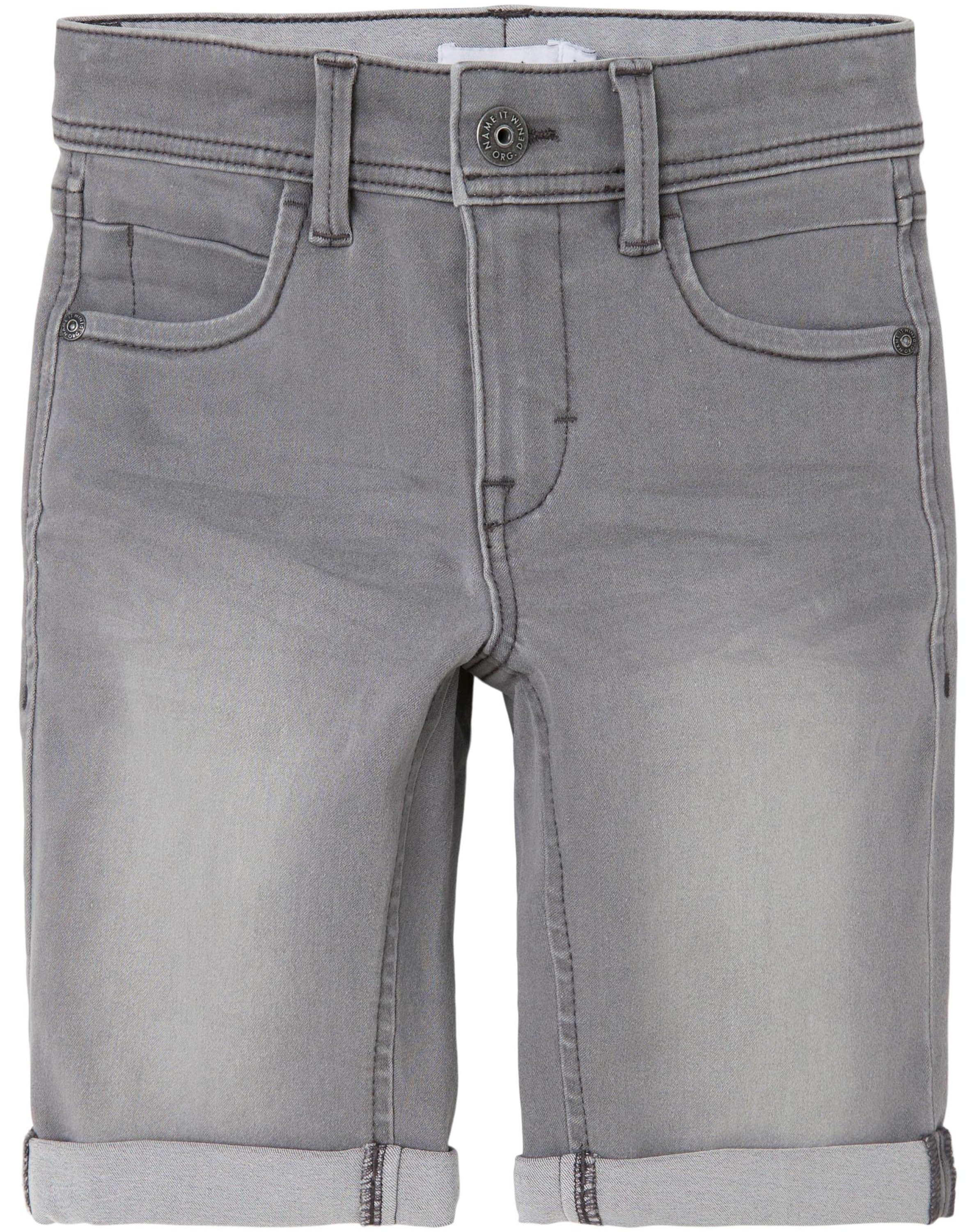 Jeans-Shorts NKMSOFUS in medium grey denim