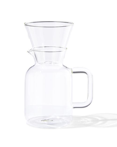 cafetière avec filtre Koffiebinkie verre 600ml