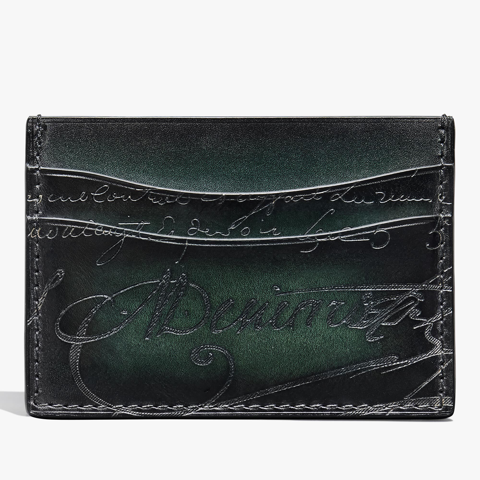 Porte-Cartes Bambou Neo En Cuir Scritto