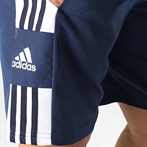 Short Jogging A Bandes HC6281 Bleu Marine