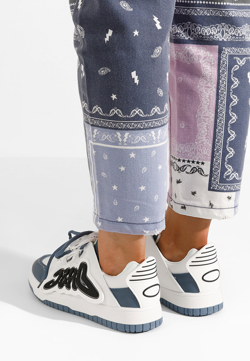 Baskets pour femme blancs Tabatha