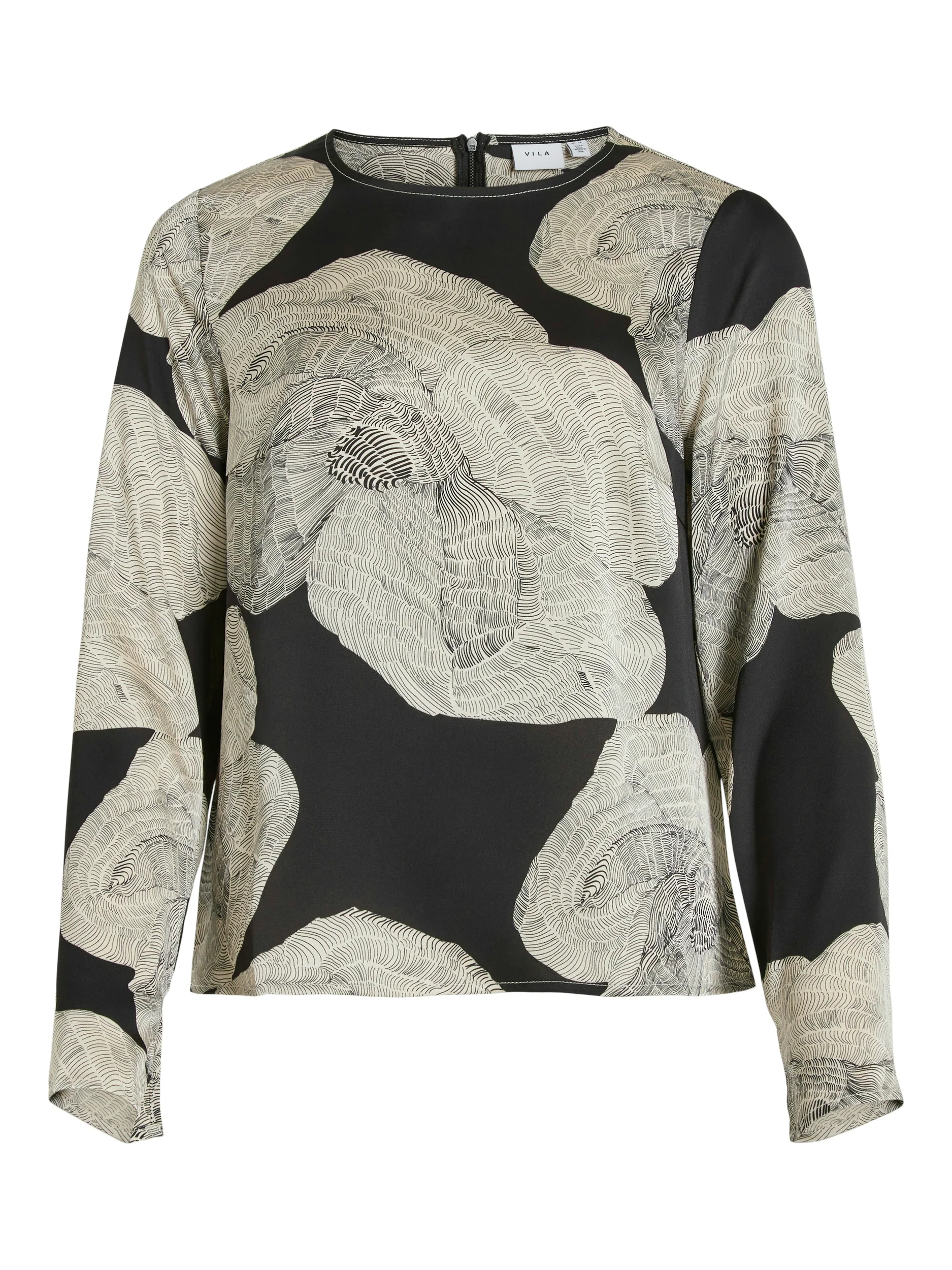 Vila  Viroxy bluse - sort
