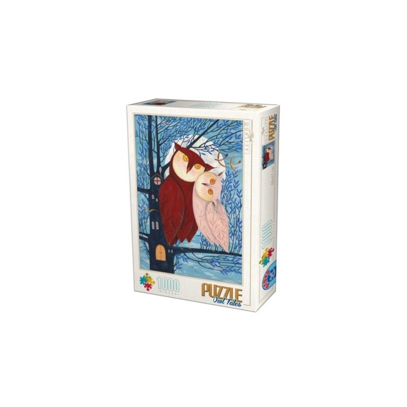 Puzzle 1000 pièces - Owl tales
