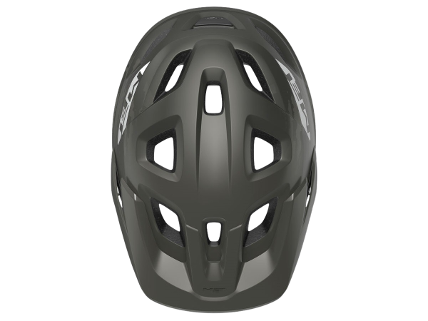 MET Echo Cykelhjelm, Titanium Metallic/Matt
