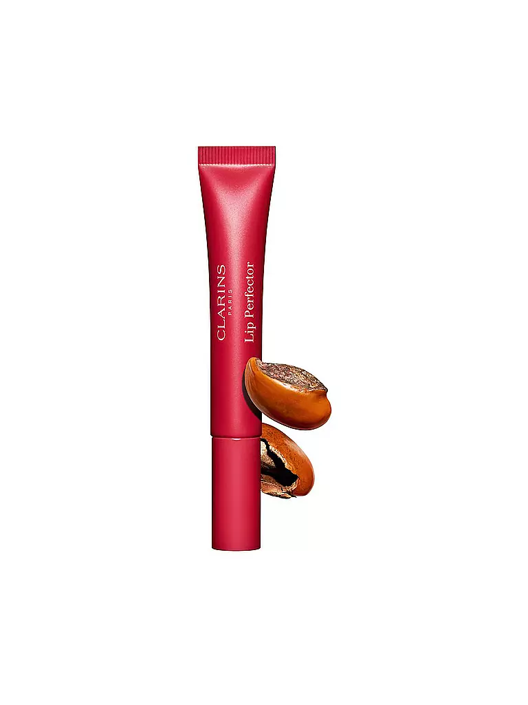 CLARINS Lippenstift - Natural Lip Perfector ( 24 Fuchsia Glow )  beere