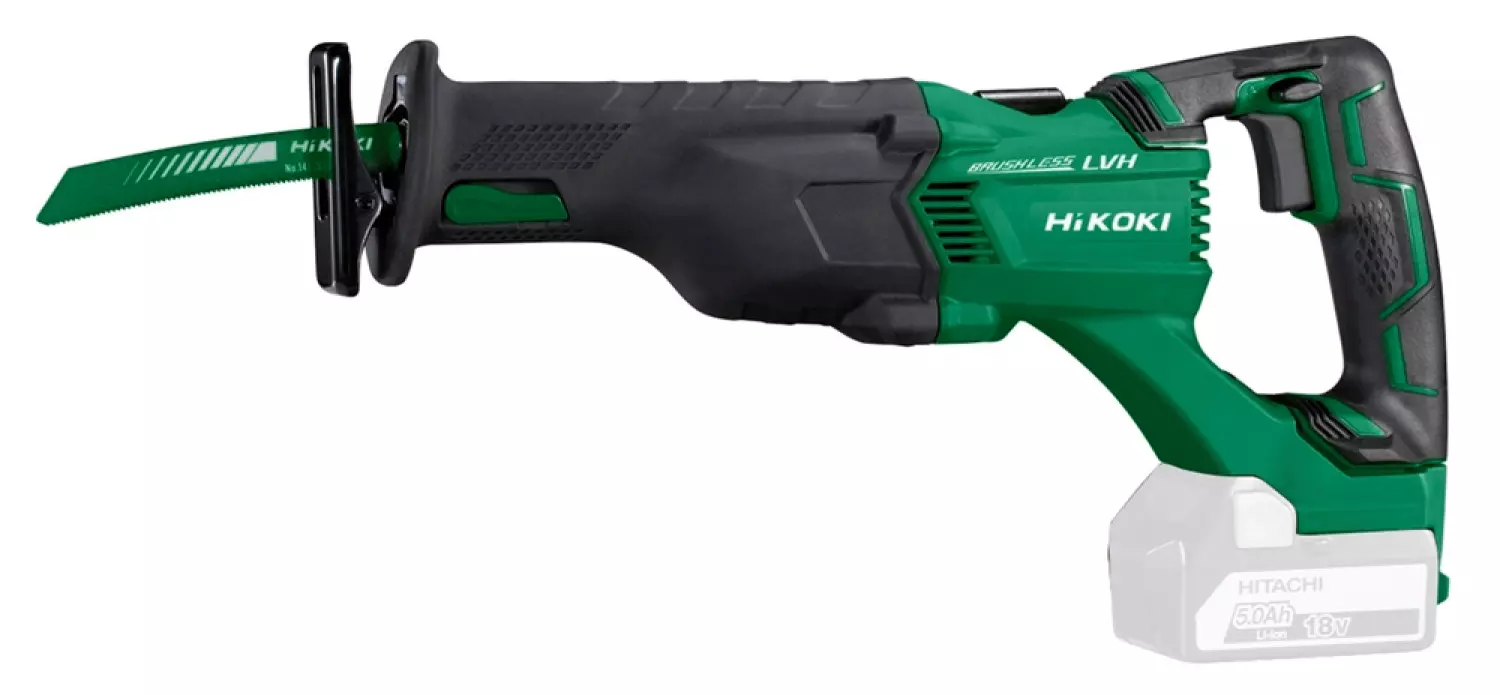HiKOKI CR18DBLW4Z 18V Li-Ion accu Reciprozaag body - koolborstelloos
