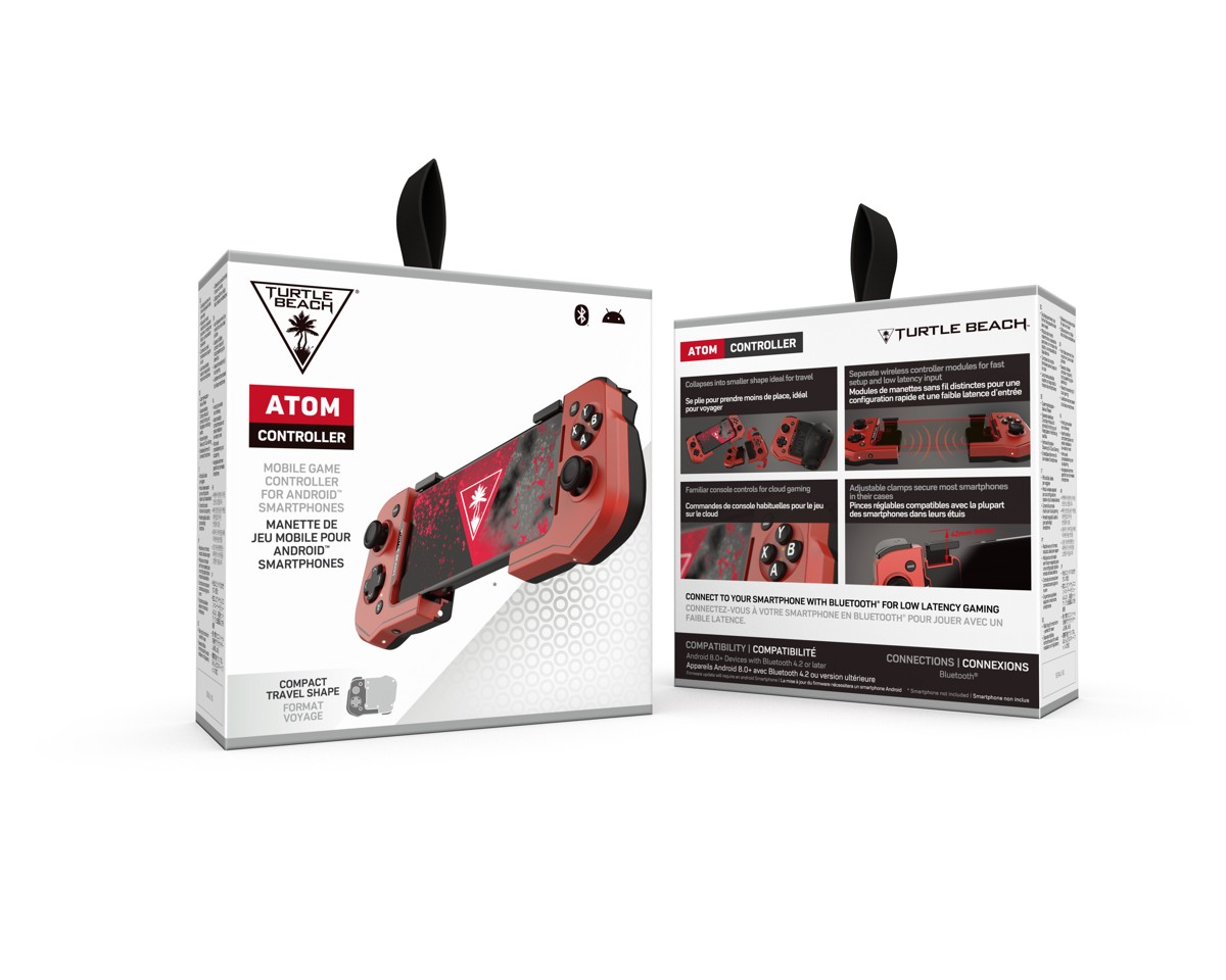 Turtle Beach Atom Controller - Red/Black Android