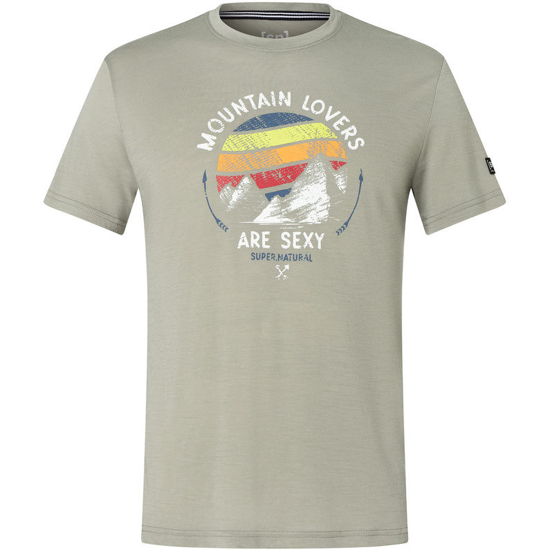 Super.Natural Herren Northern Lights T-Shirt