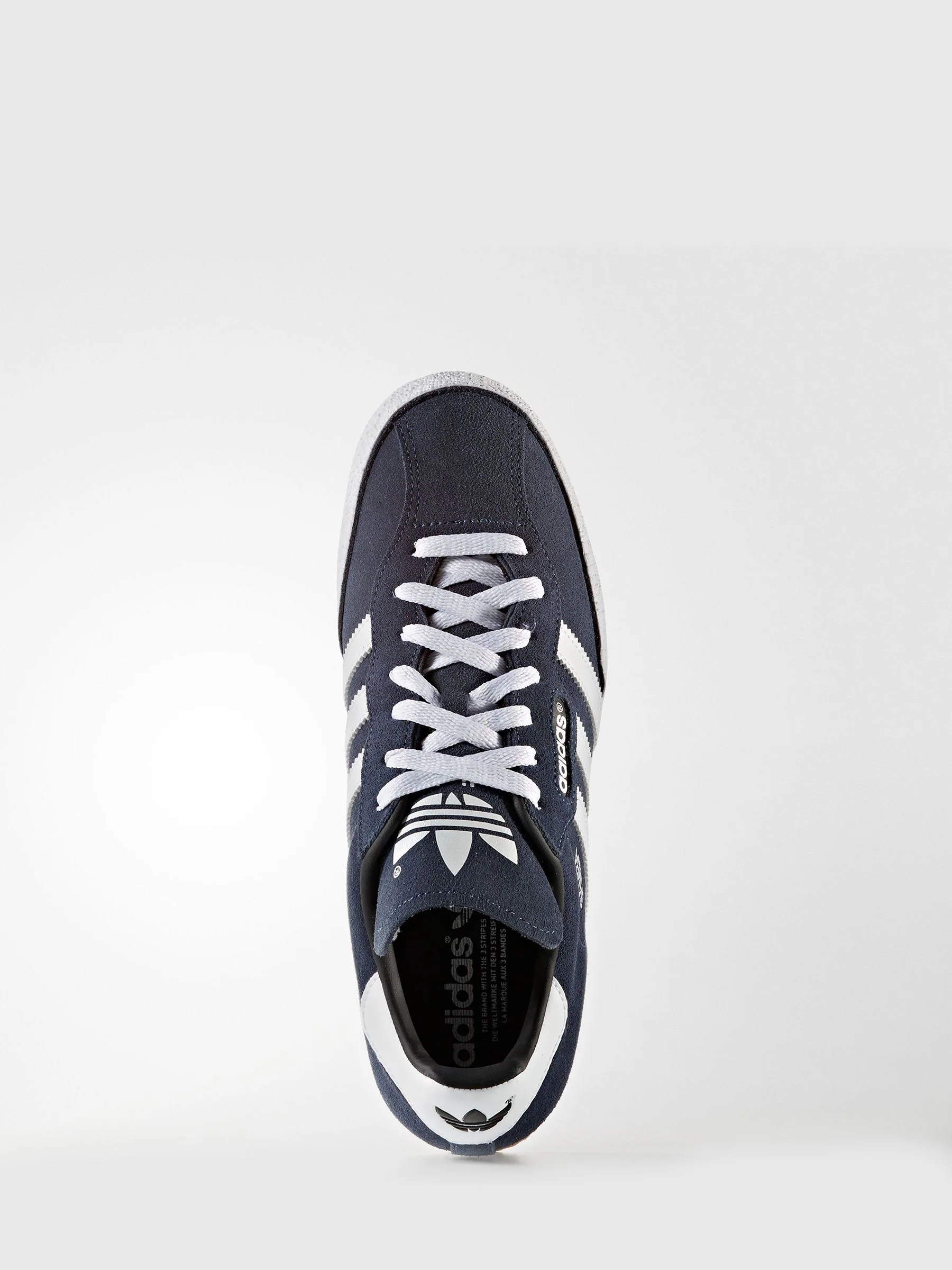 Marineblauw - adidas Originals samba suède sneakers