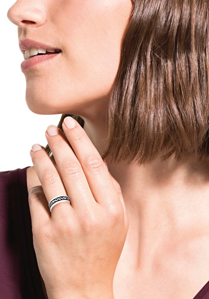 Amor Fingerring »Uni Chic«