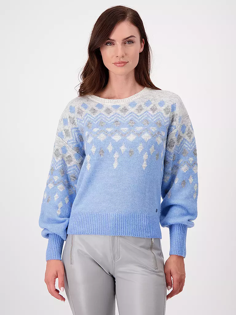 MONARI Pullover blau