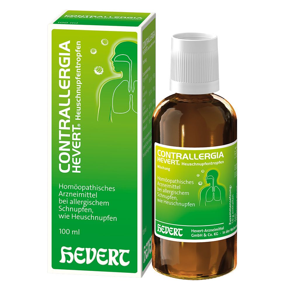 CONTRALLERGIA HEVERT® Heuschnupfentropfen