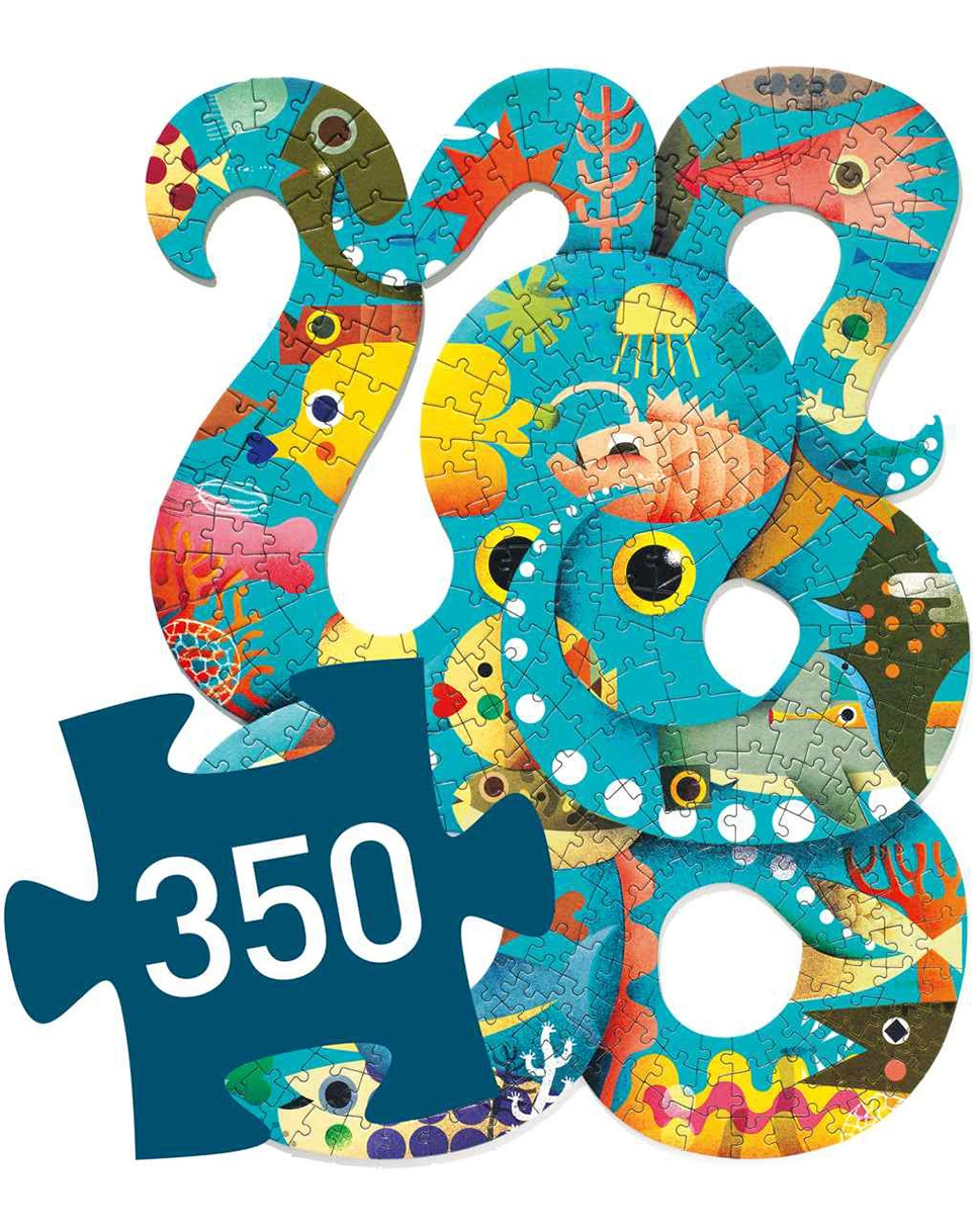 Puzzle-Galerie OCTOPUS 350-teilig in bunt