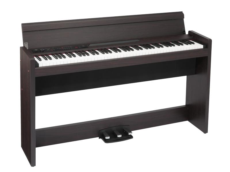 Korg E-Piano LP-380U Rosenholz E-Piano mit gewichteter Premium RH3-Hammermechanik-Tastatur und USB-Anschluss