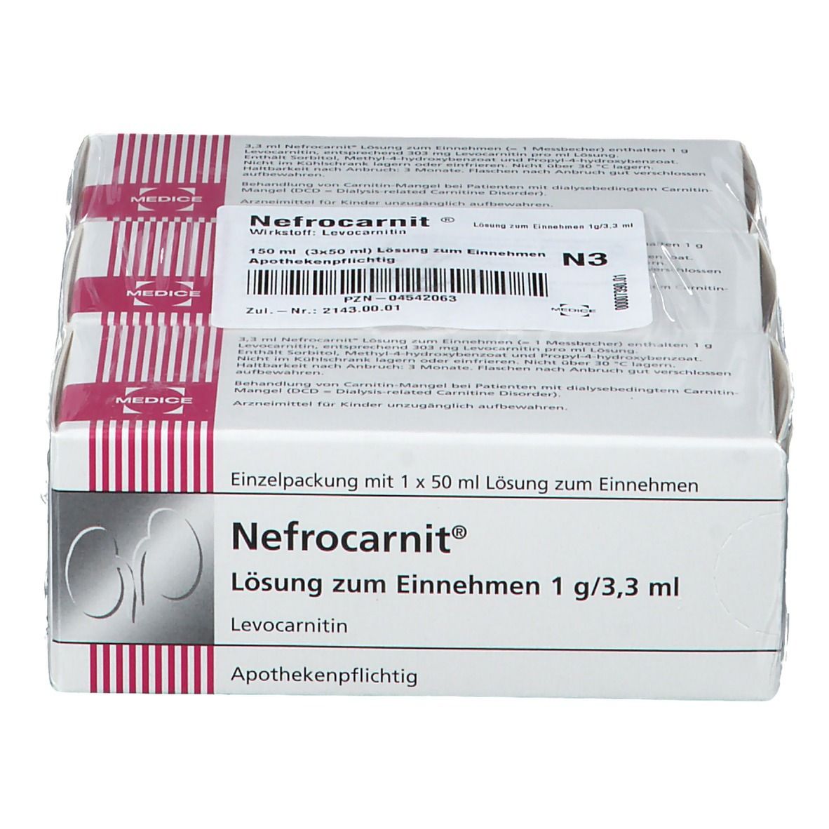Nefrocarnit® Lösung zum Einnehmen 1 g/3,3 ml
