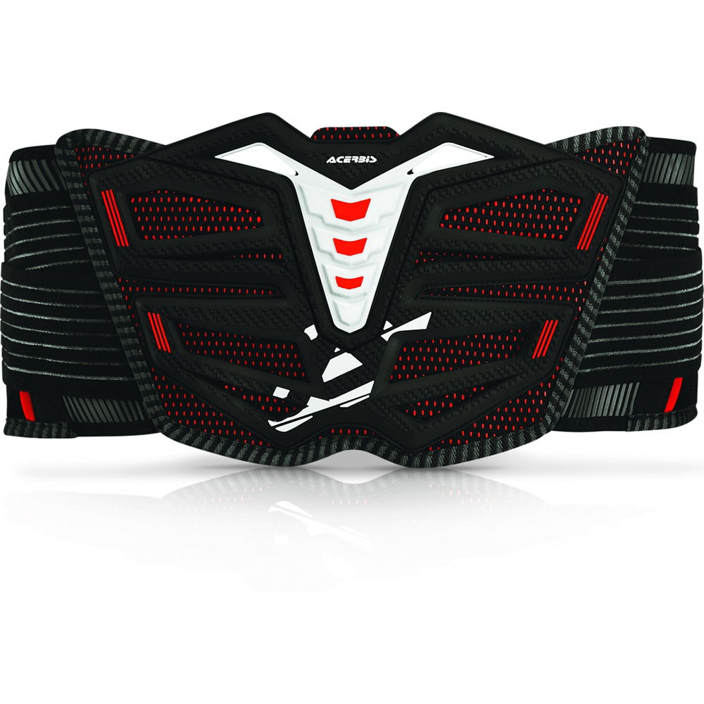 Acerbis - Ceinture enfant Motobrand 2.0 Junior Noir / Rouge