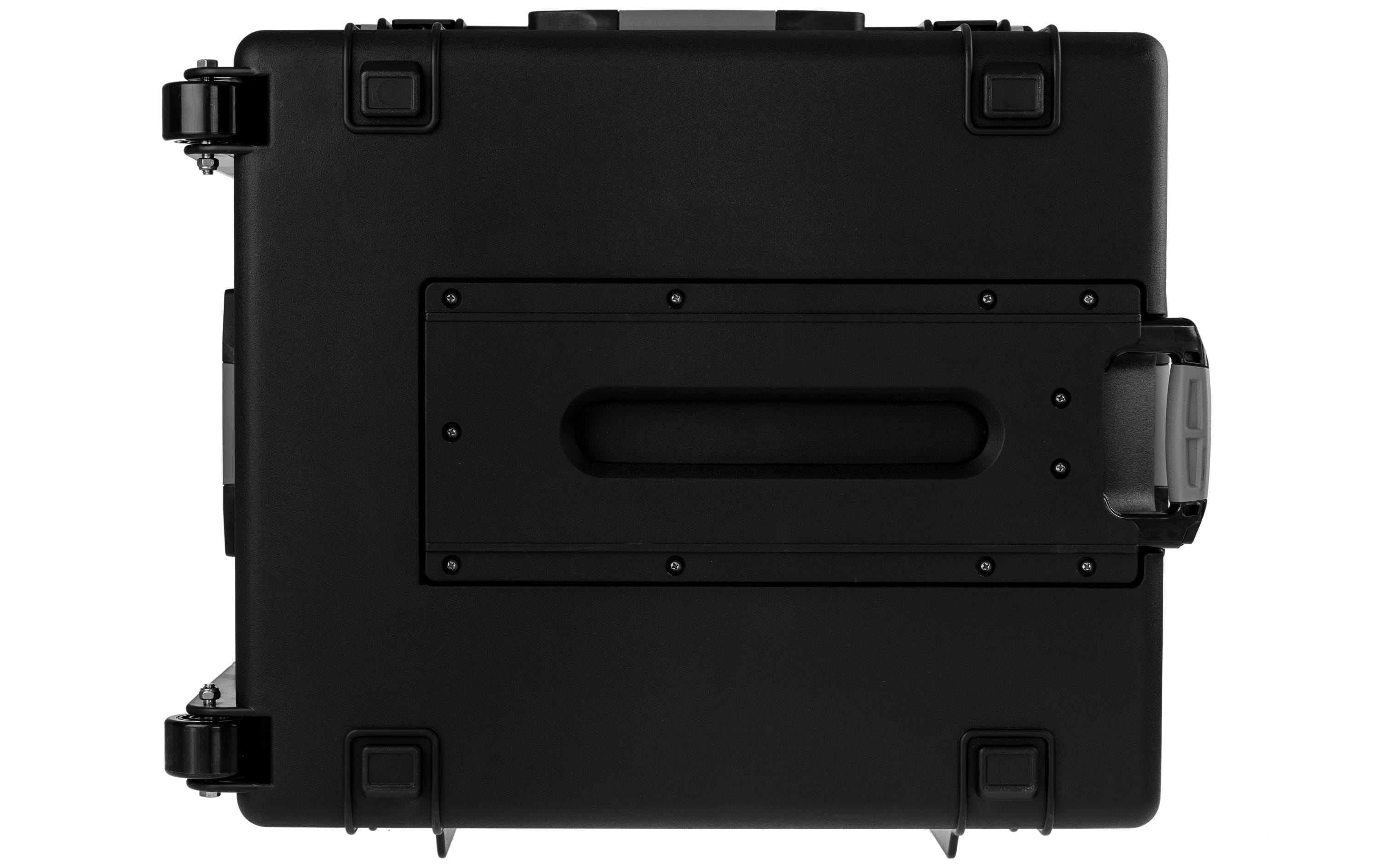 Schutzkoffer mit Schaumstoffeinlage, 116.8 l, Schwarz<br>Für den sicheren Transport von empfindlichen Geräten