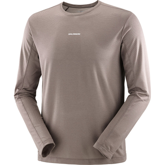 Salomon SHKout Core Langarmshirt Iron Herren