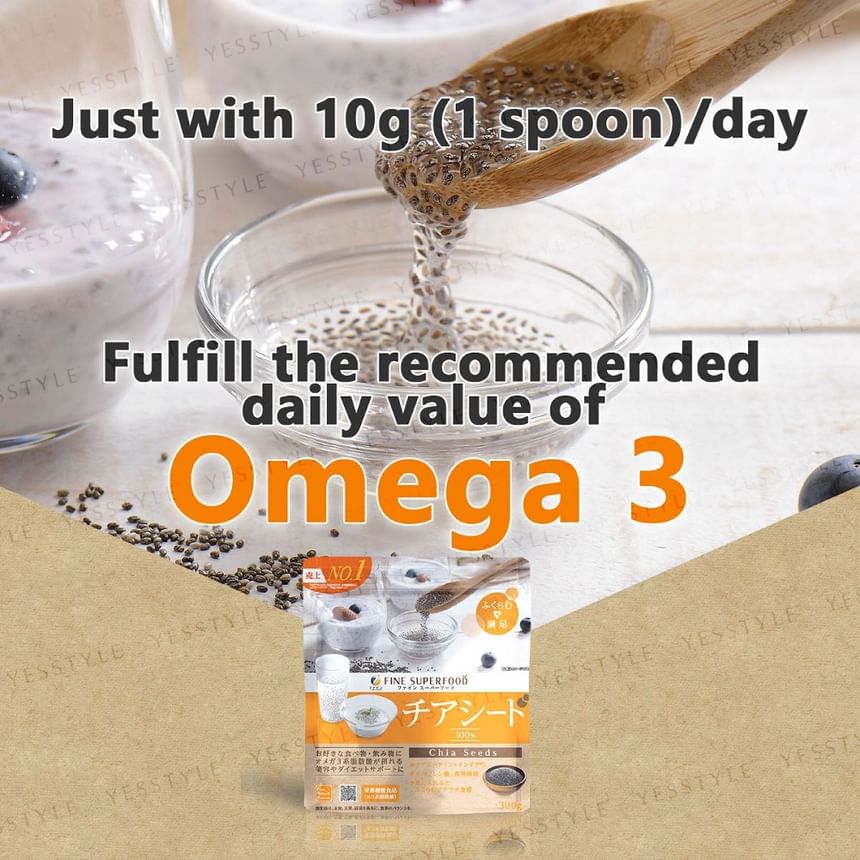 FINE JAPAN - Fijne Superfood Ecologie Chia Zaden