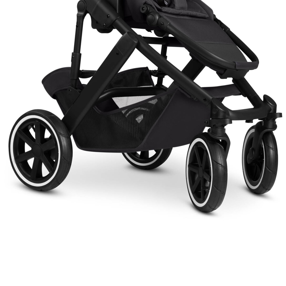 ABC Design GmbH ABC Design Kombi-Kinderwagen Salsa 5 Air Set inkl. Adapter für Babyschale + Nuna Babyschale Pipa Next i-Size Caviar Kollektion 2024 mit Nuna Base Next