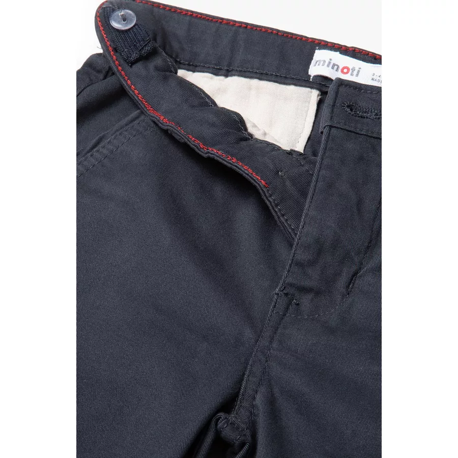 MINOTI Chinohose Slim-Fit Stahlgrau