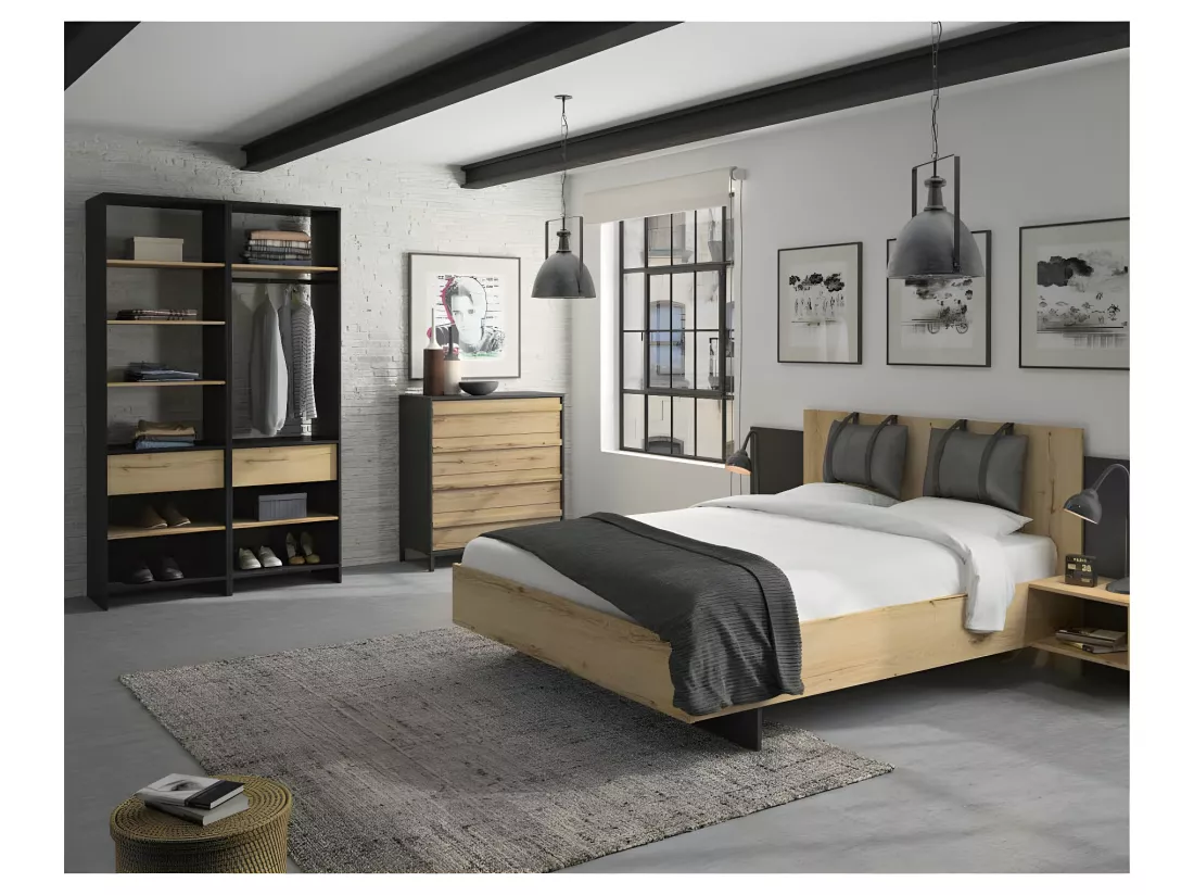 Chambre Adulte Complète (140*190) N°2 - FIP