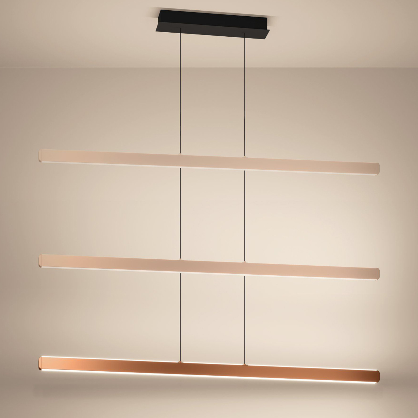 Hanglamp Ciggiano 150 cm brons