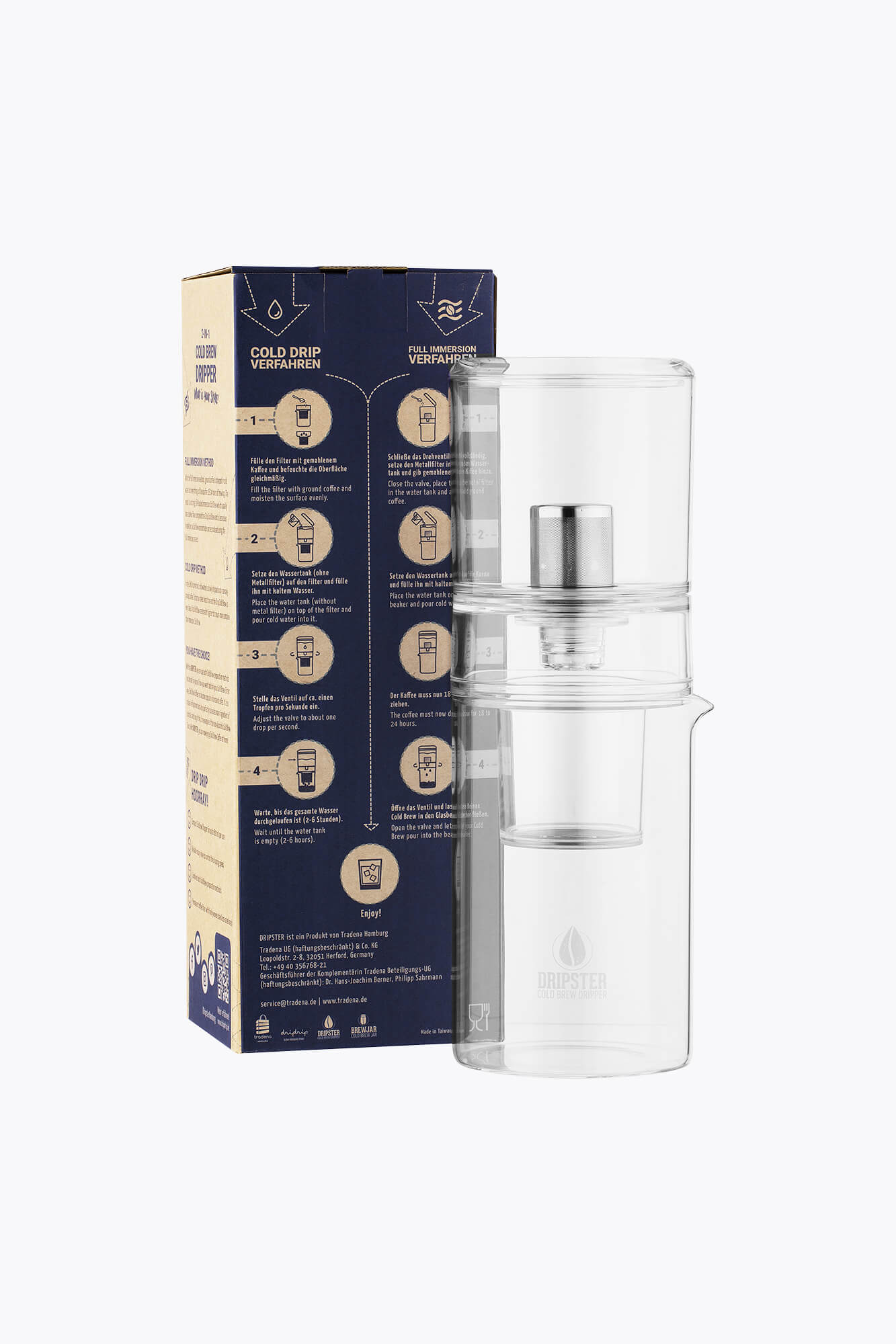 Dripster 2-in-1 Cold Brew Coffee Dripper