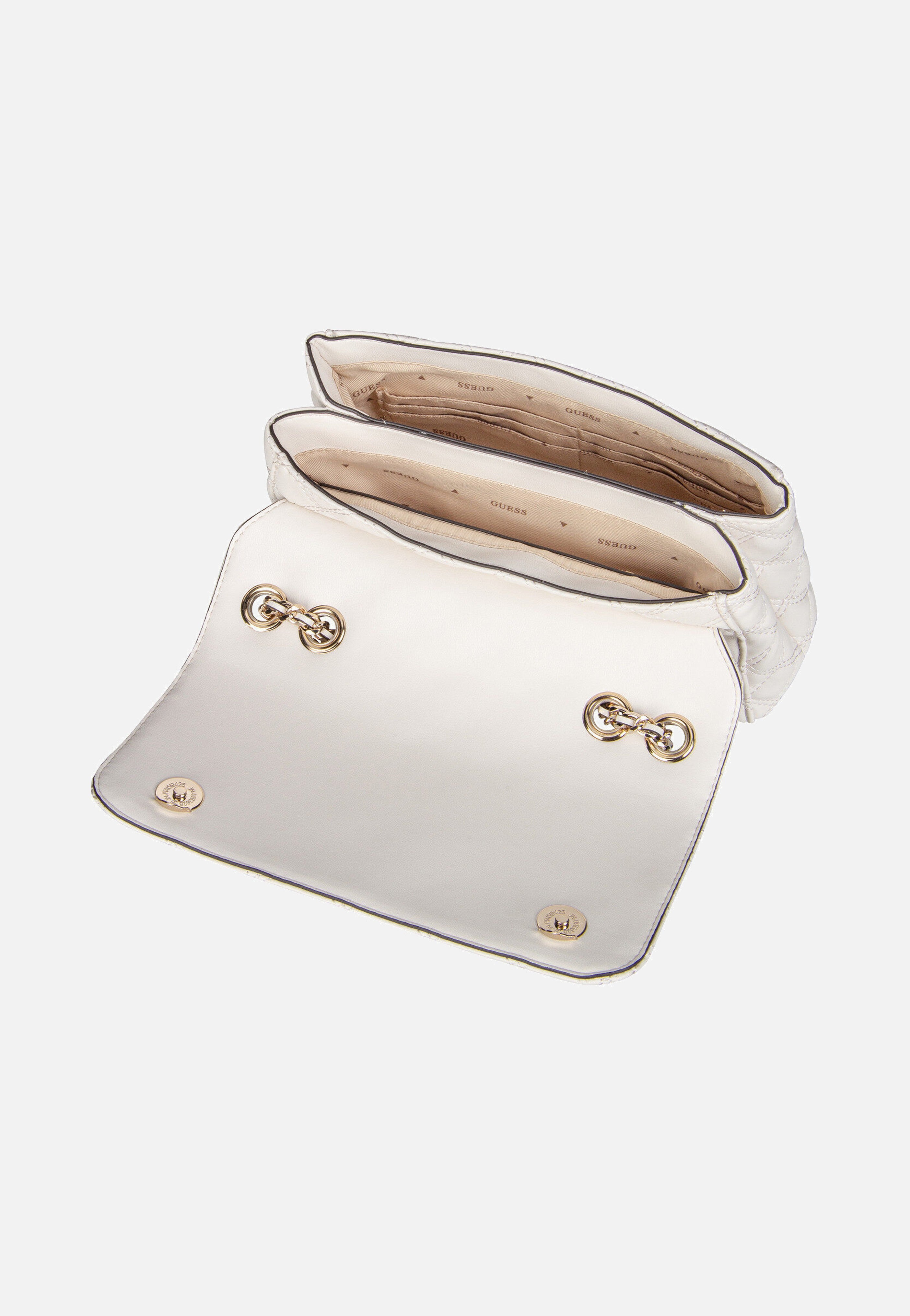 Giully II 2 Comp Conv Flap 73200 Off White - Abendtasche