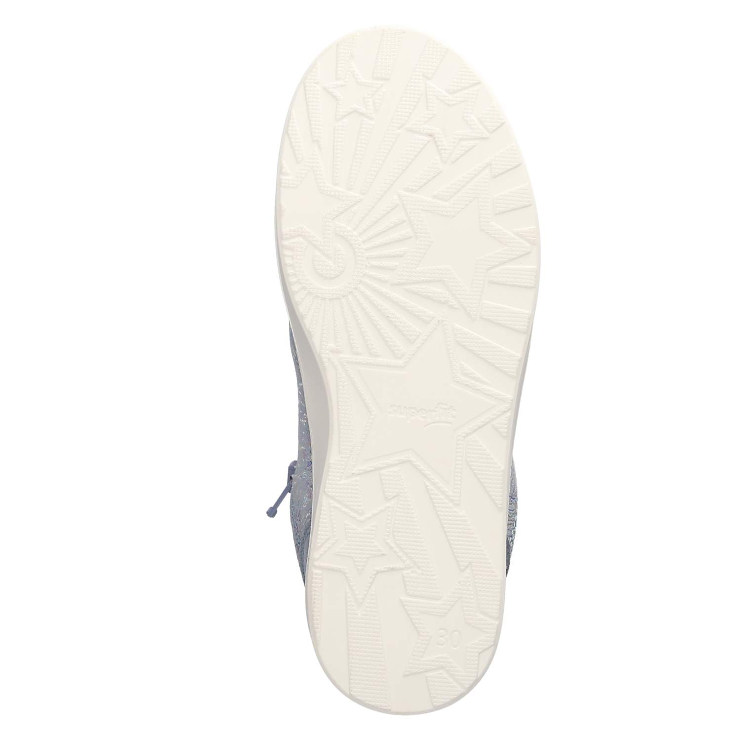 Superfit Low Sneaker STELLA - blau/silber