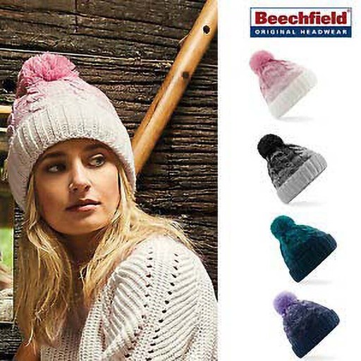 Gorro De Punto Con Estilo Degradado Beechfield
