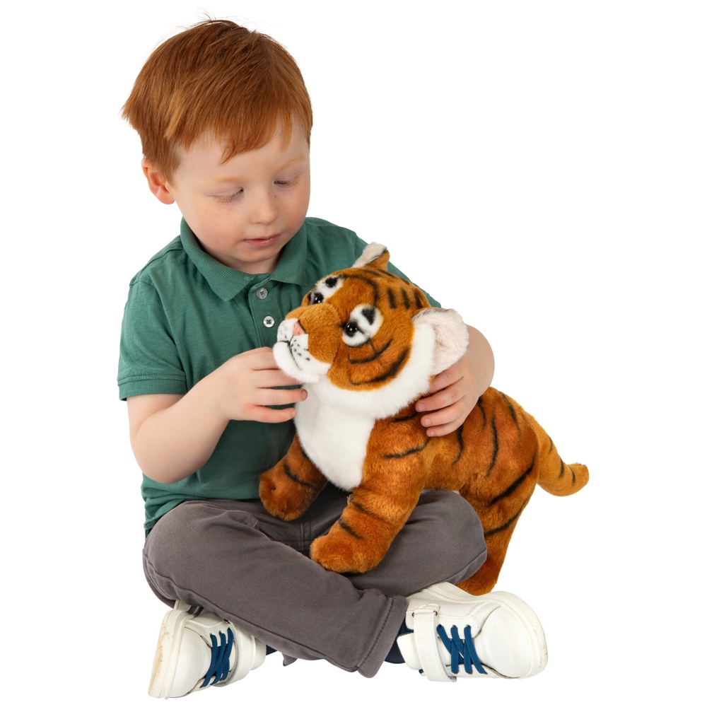 35 cm großer, stehender Arlo der Tiger, Plüschtier