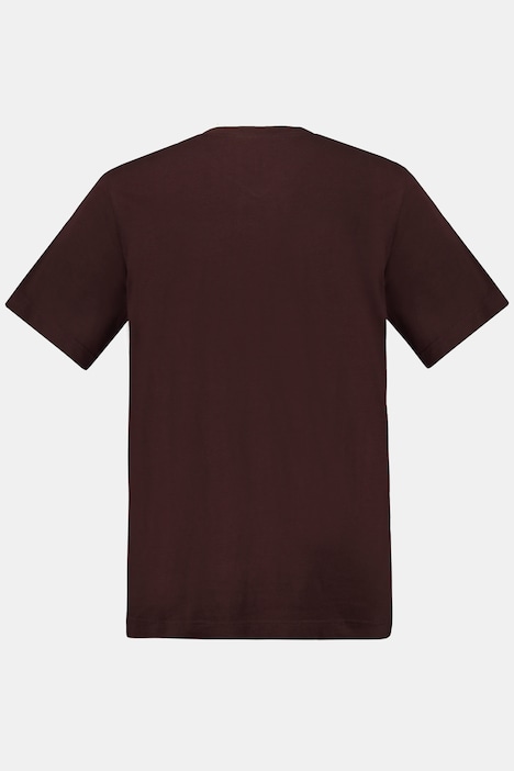 T-Shirts, Basic, 2er-Pack, V-Ausschnitt, Halbarm, bis 8 XL