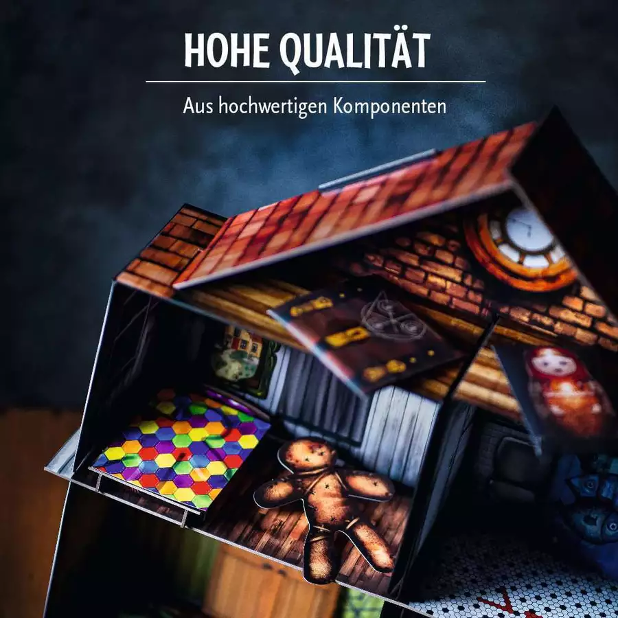 Thinkfun Escape the Room 3 - Das verfluchte Puppenhaus bunt