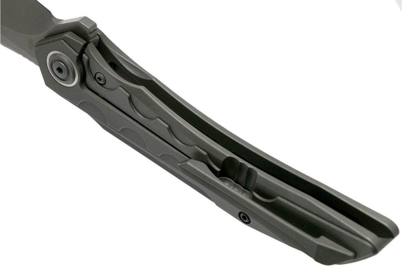 Bestech Samari BT2009A Titanium Grey zakmes, Kombou design