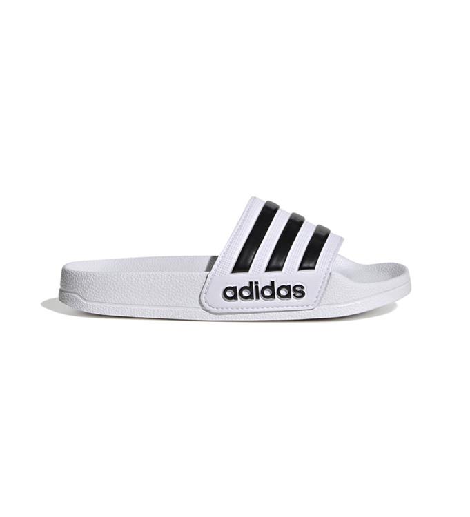 ADILETTE SHOWER K,FTWWHT/CBLACK/CBL FTWWHT-CBLACK-CBLACK