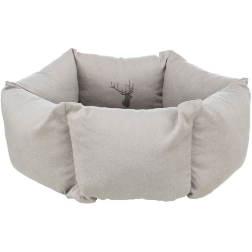 Cama redonda cinza Trixie Leni para cães