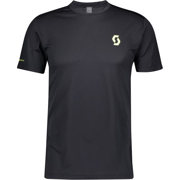 T-shirt running SCOTT SHIRT M'S RC RUN TEAM S/SL BLACK/YELLOW
