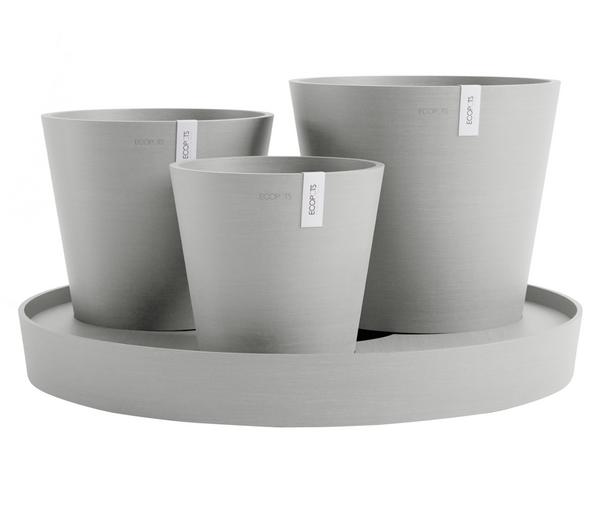 Ecopots Kunststoff-Topf-Set Dubai mit