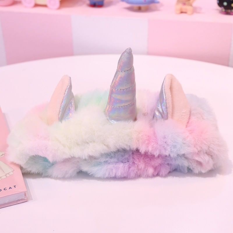 Coolkiss - Unicorn Chenille Gezichtsreiniger Hoofdband