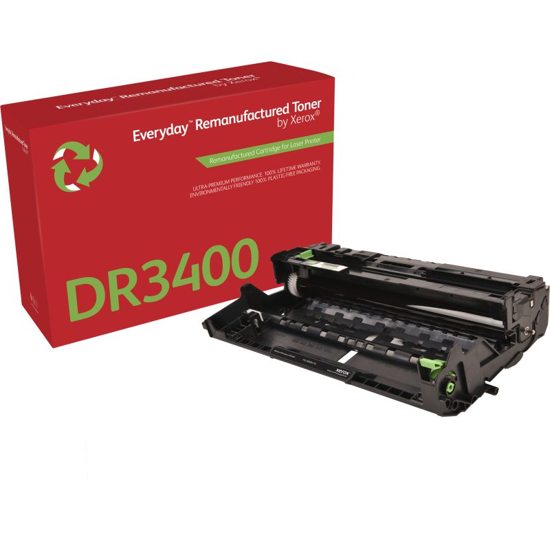 Xerox Everyday™ Tambour remanufacturé noir compatible avec Brother DR3400 pour imprimante laser