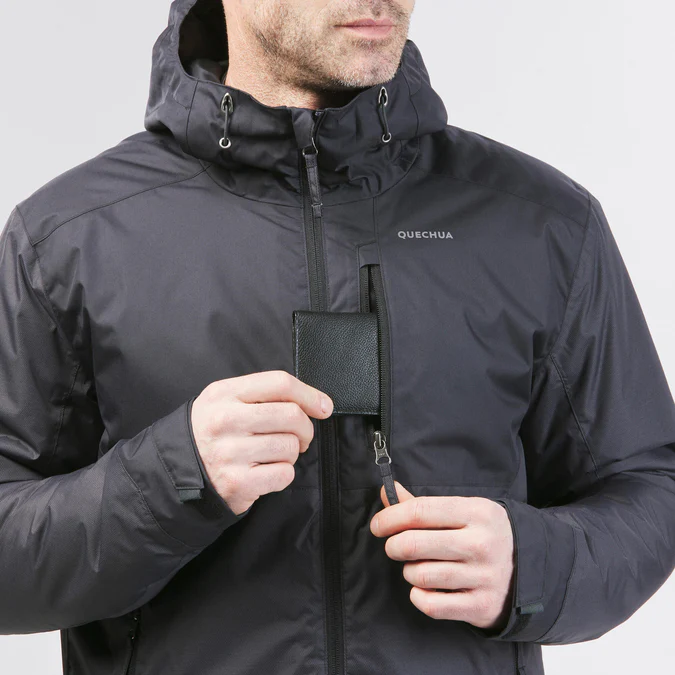 Decathlon Quechua - Jaqueta de inverno impermeável para caminhadas Quechua masculina - SH500 - -10°C