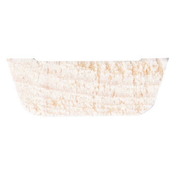 Koplat grenen schuin gegrond 12x34 mm, lengte 270 cm