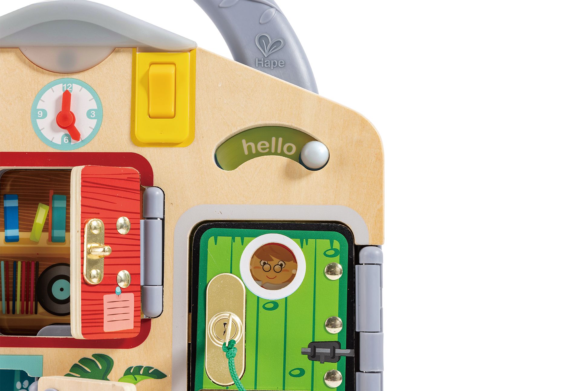 Hape Spiele-Tafel Schloss & Schlüssel
