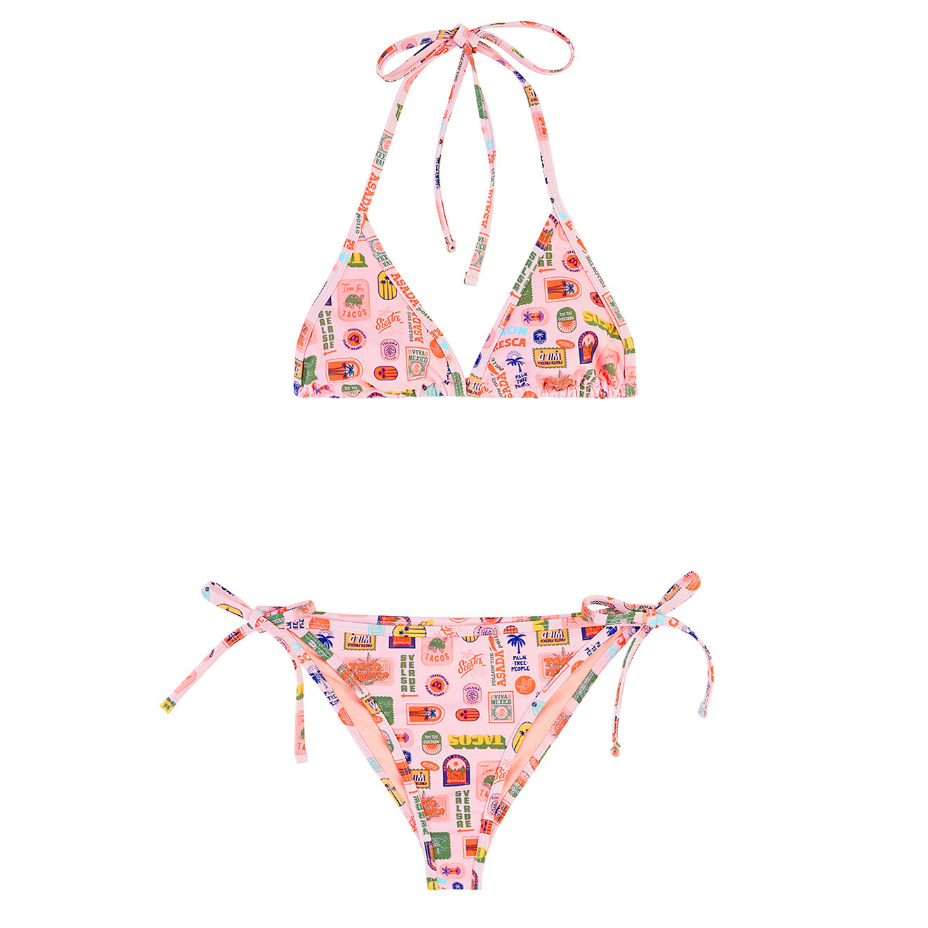 Wild Maillot de bain 2 pièces Solare rose